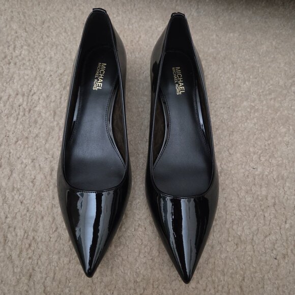 NWT Michael Michael Kors Alina Flex Kitten Pump Black New - Picture 2 of 12